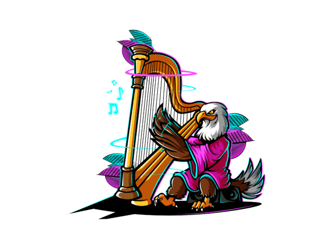 Eagle-with-harp-3