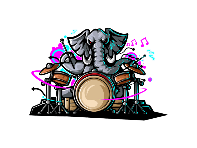 Elephant-with-drum-3