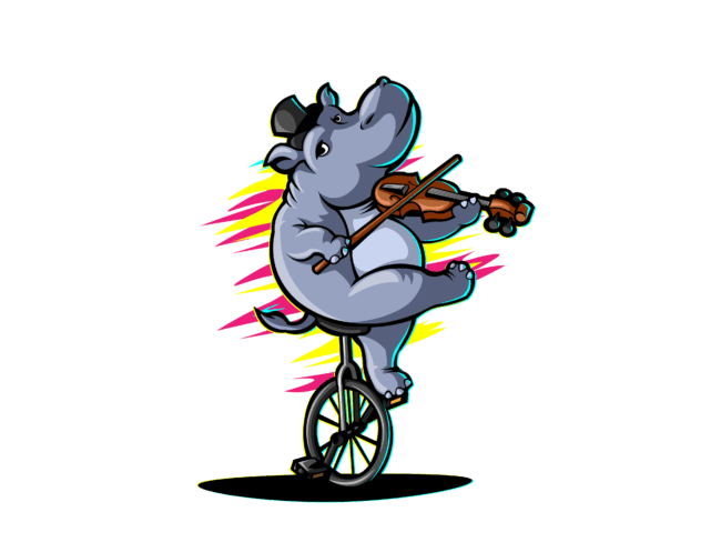 Hippo-with-cycle-violin-3