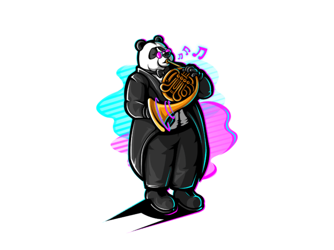 Panda-with-french-horn-3