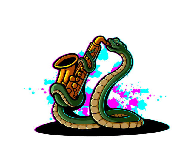 Snake-with-sexaphone-3